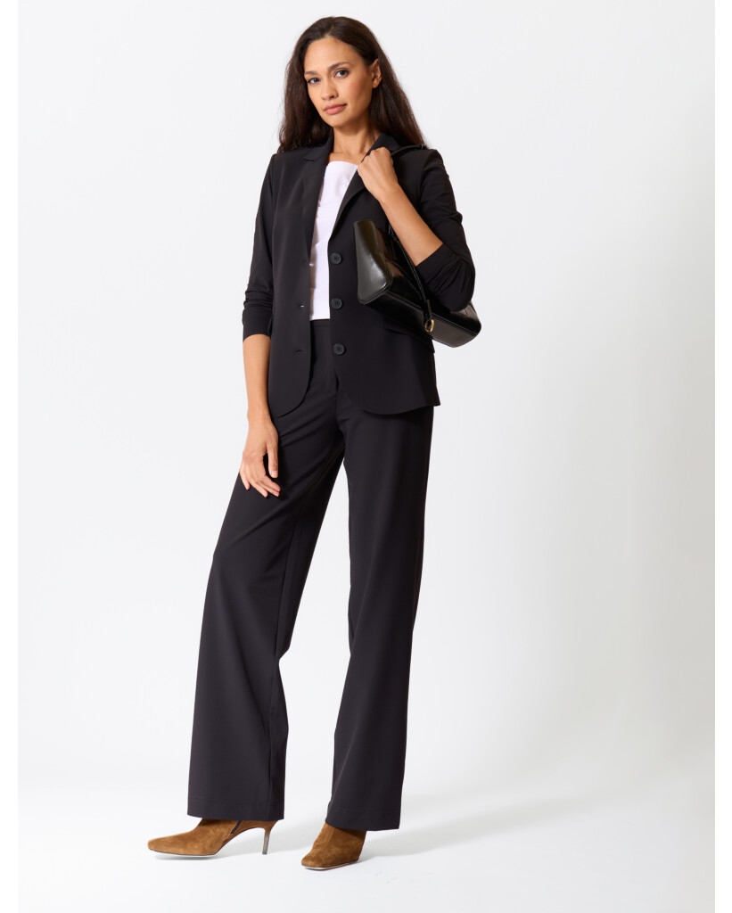 Danno Travel Jersey Blazer Diepzwart