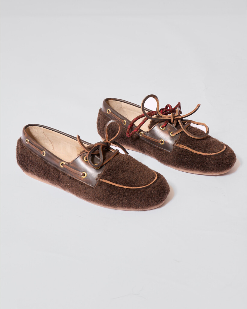 Boat Loafer Alpina Donker Bruin