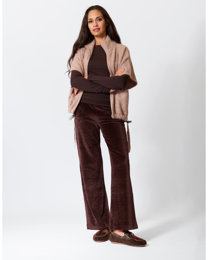 Alpacamix Vest met Strikzoom Desert