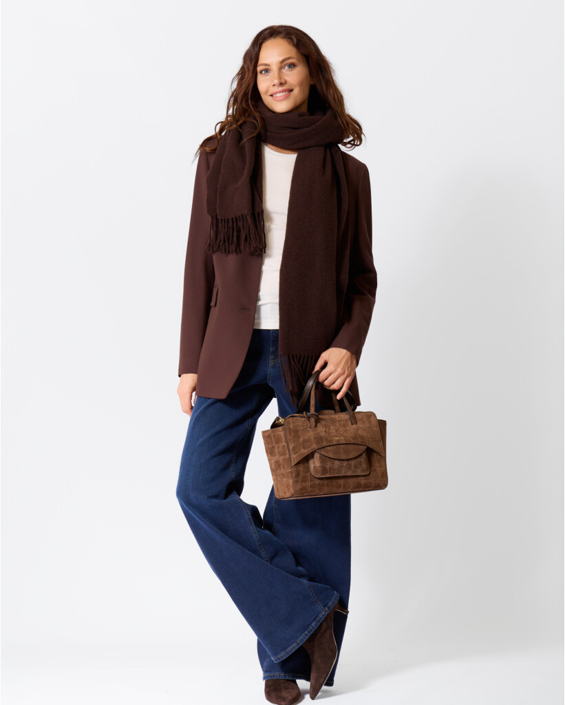 Lola Classic Blazer Mahogany Brown