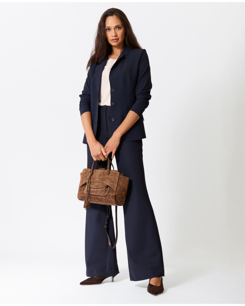 Danno Travel Jersey Blazer Zwartblauw