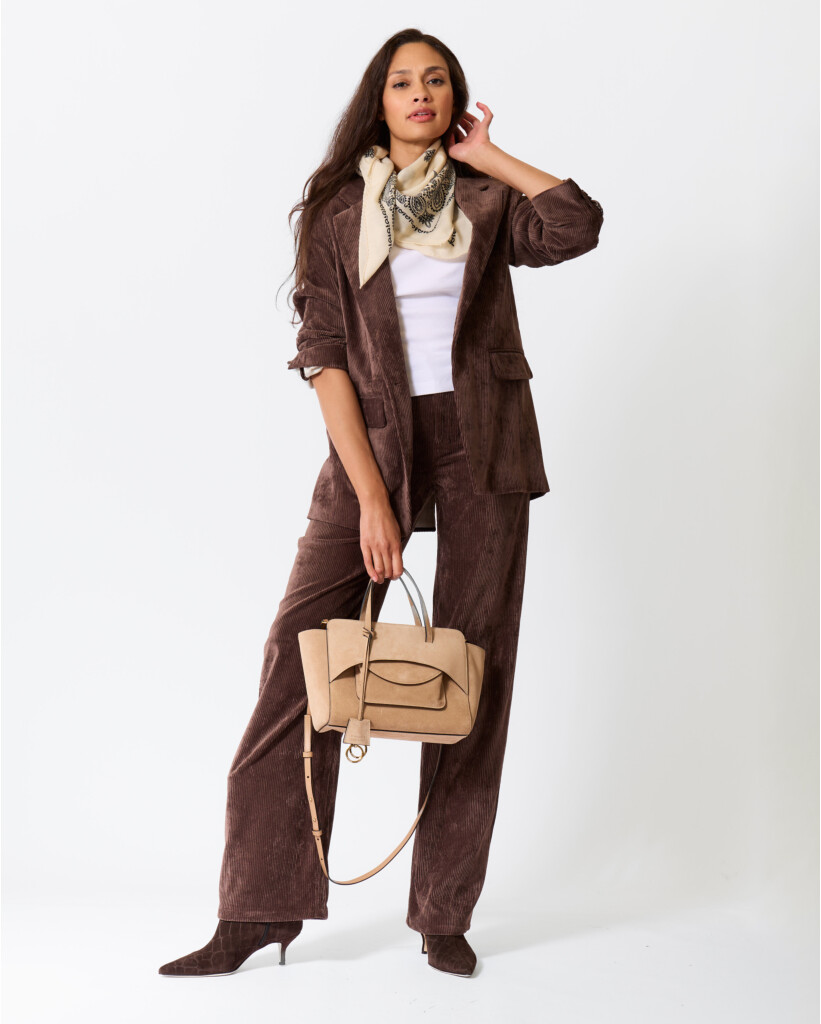 Glendale Corduroy Blazer Choco Brown