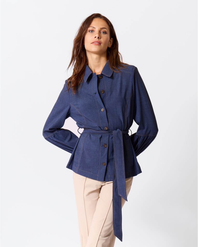Pumiko Travel Blazer Denim
