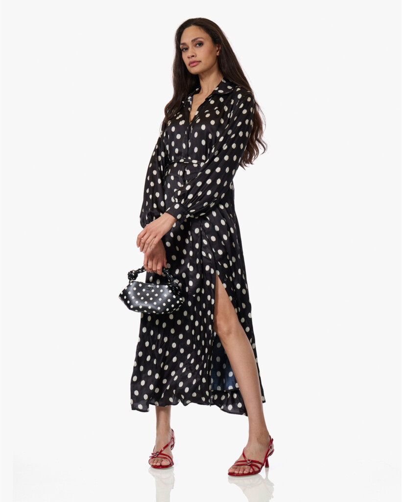 Polkadot Mini Bou Bag Zwart
