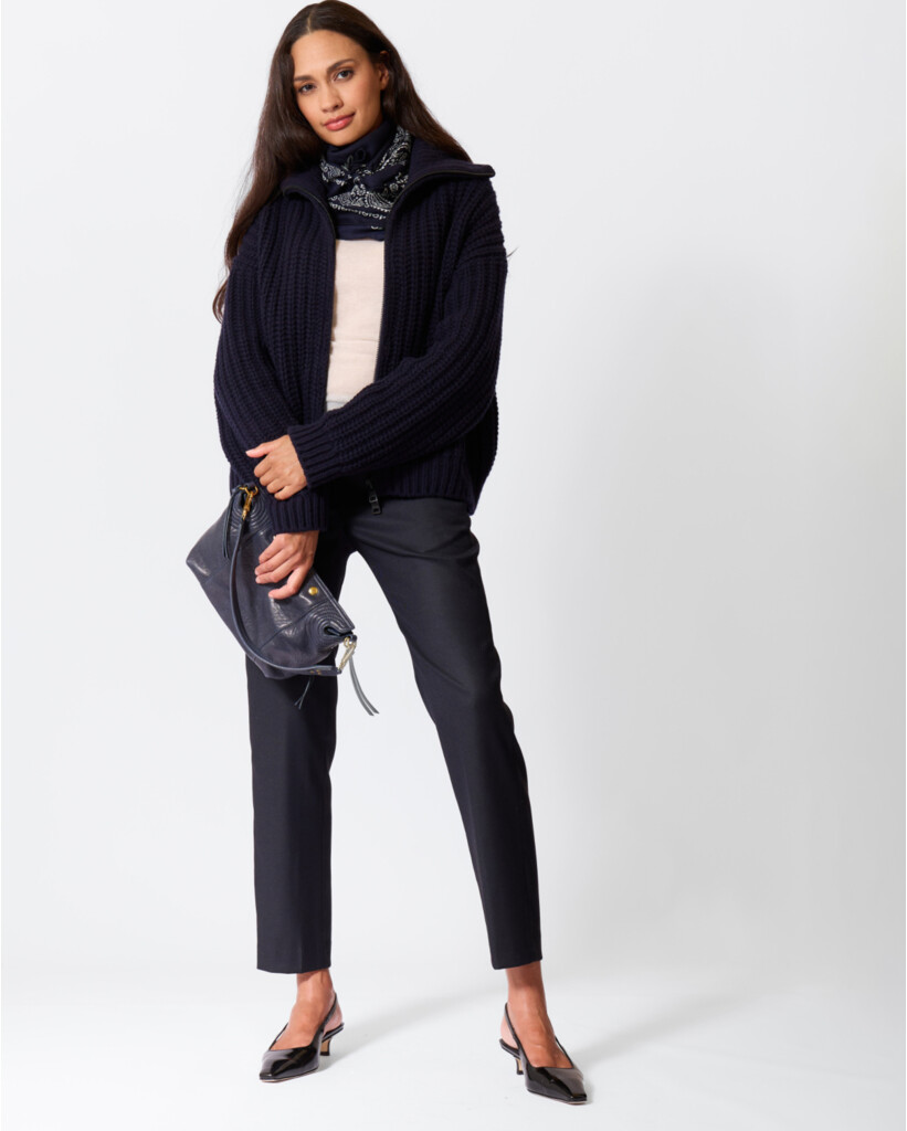 Judy Carre Shawl Navy