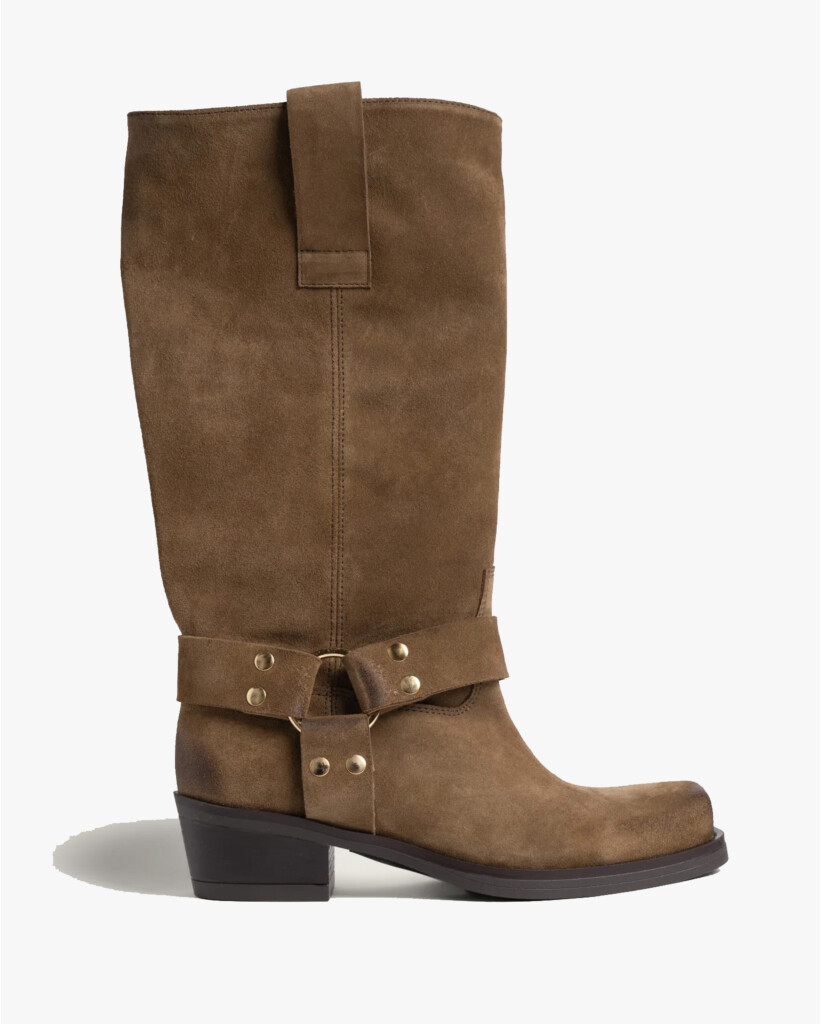 Texas Boot Suede Bruin