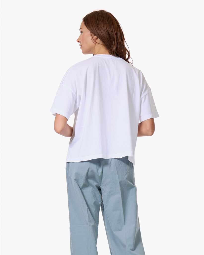Boxy T-shirt Wit