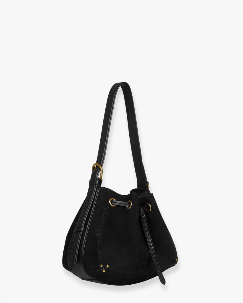 tassen dames Suede Noir
