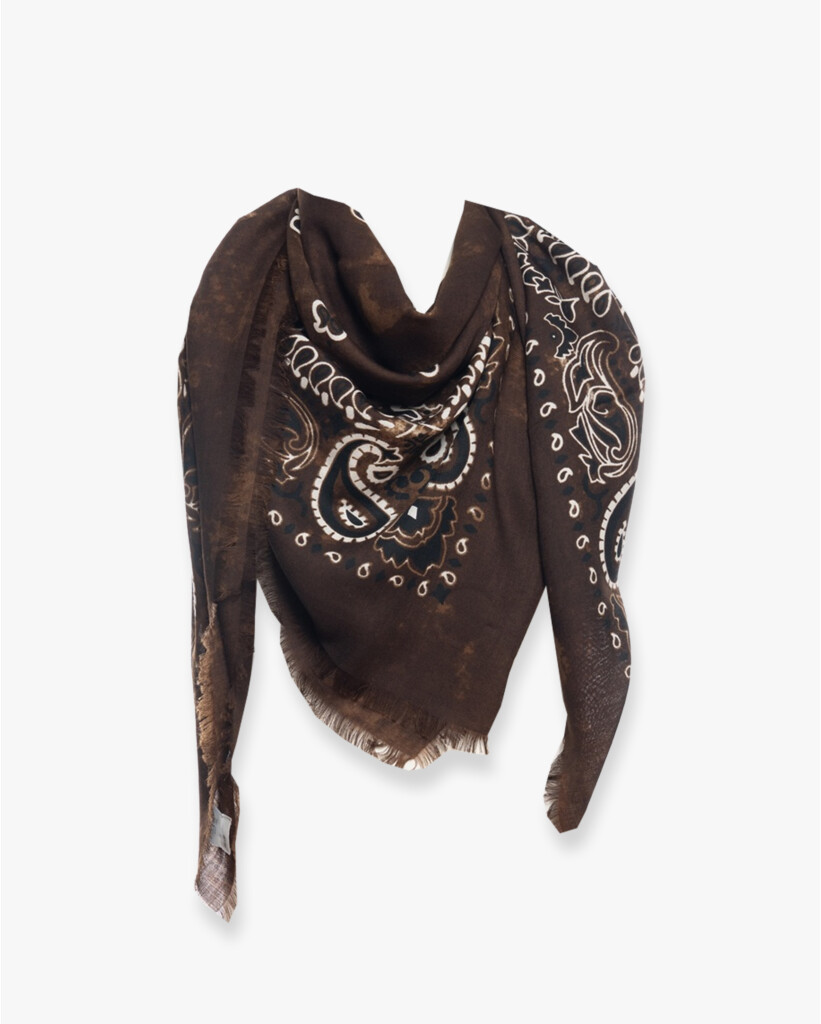 Jill Quadra Shawl Bruin