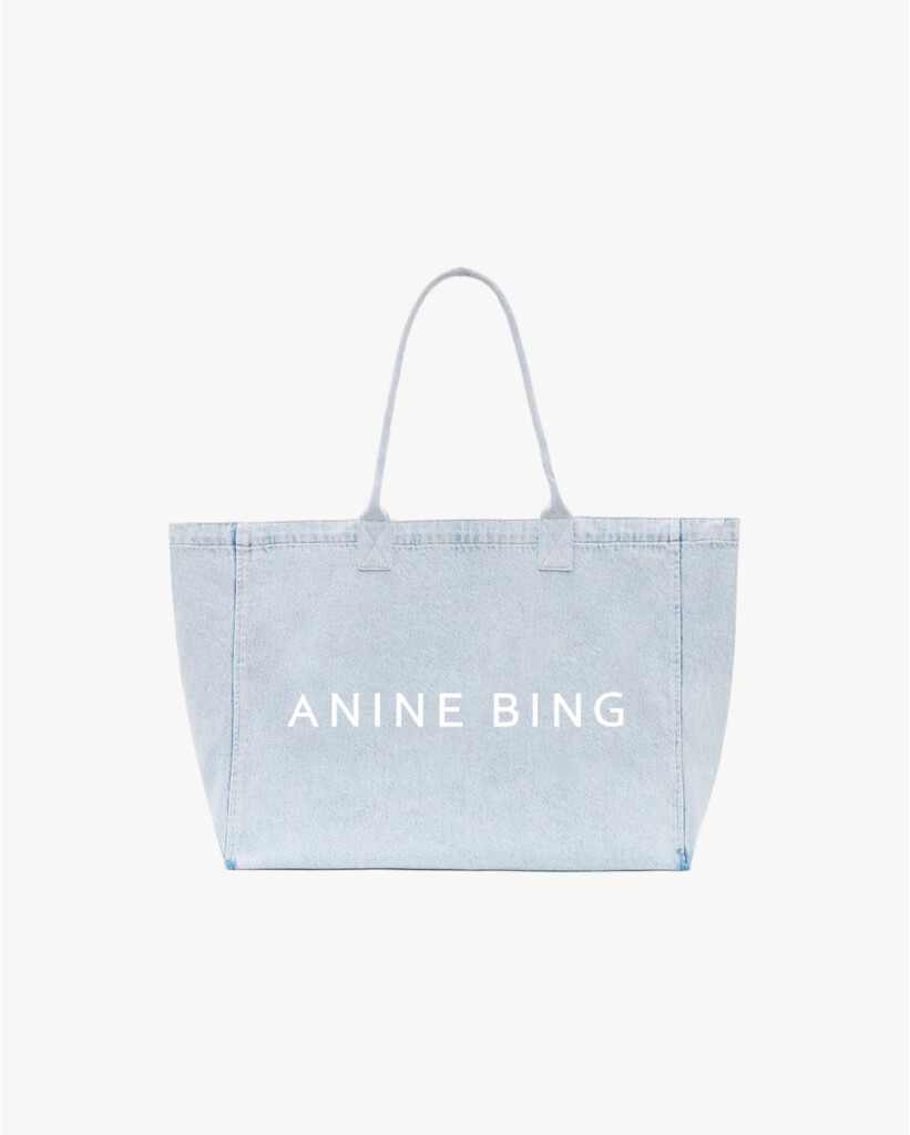 Leo Tote Denim Licht Blauw