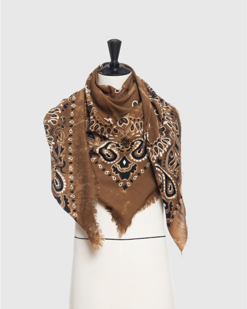 Jill Quadra Shawl Vicuna