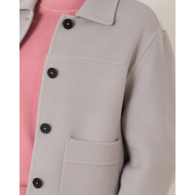 Closed Blouson Jacket Grey Mud