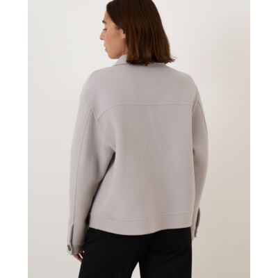 Closed Blouson Jacket Grey Mud