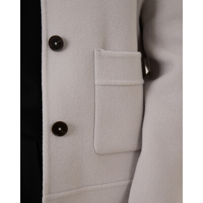 Closed Blouson Jacket Grey Mud