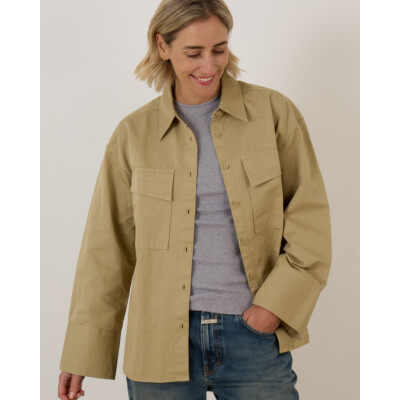 Closed Overshirt Warm Sand