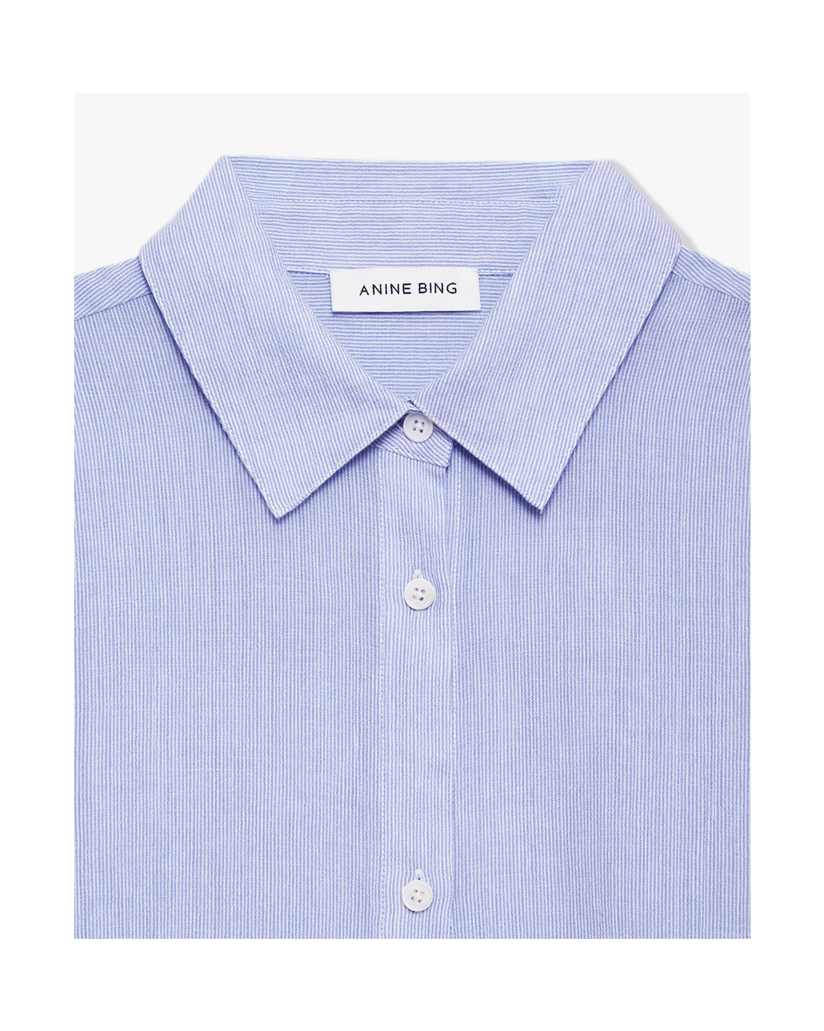 Anine Bing Plaza Blouse Blue