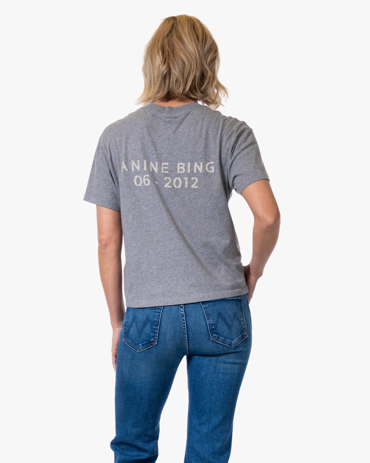 Anine Bing Wanger T-shirt Grijs