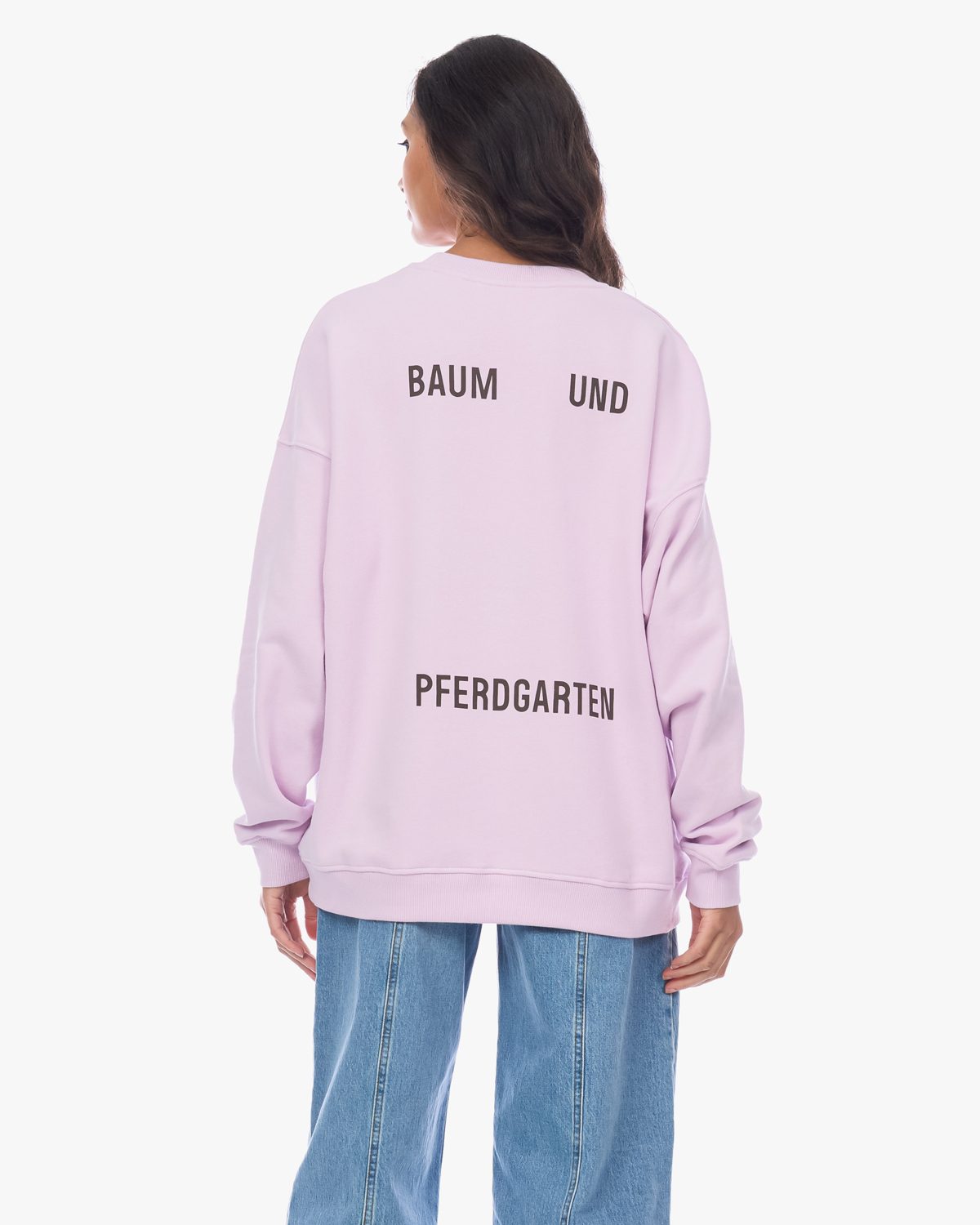 Baum und Pferdgarten Julle Oversized Crewneck Sweater Lila Paars