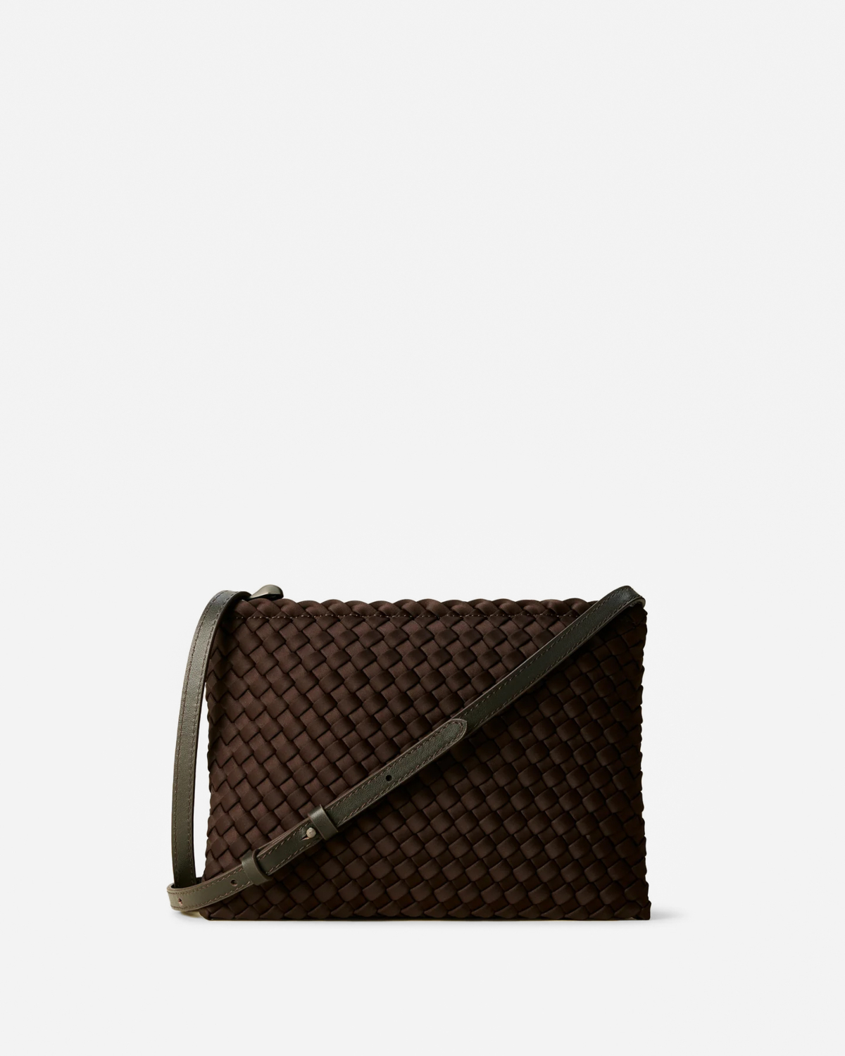 Naghedi Soho Medium Envelope Chocolate