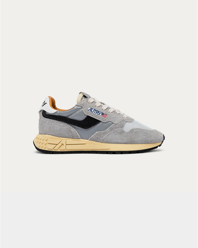 Reelwind Low Sneakers in Zand Suede en Zilver
