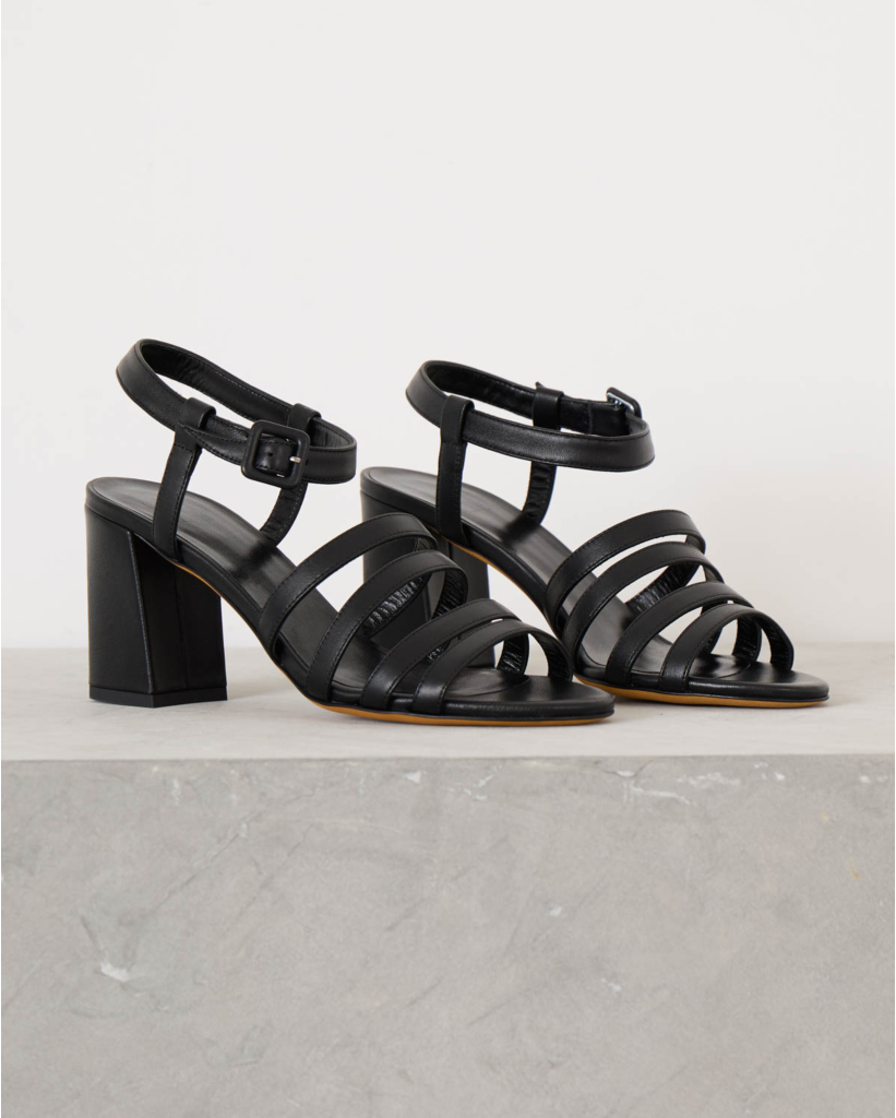 Palma High Sandal Black
