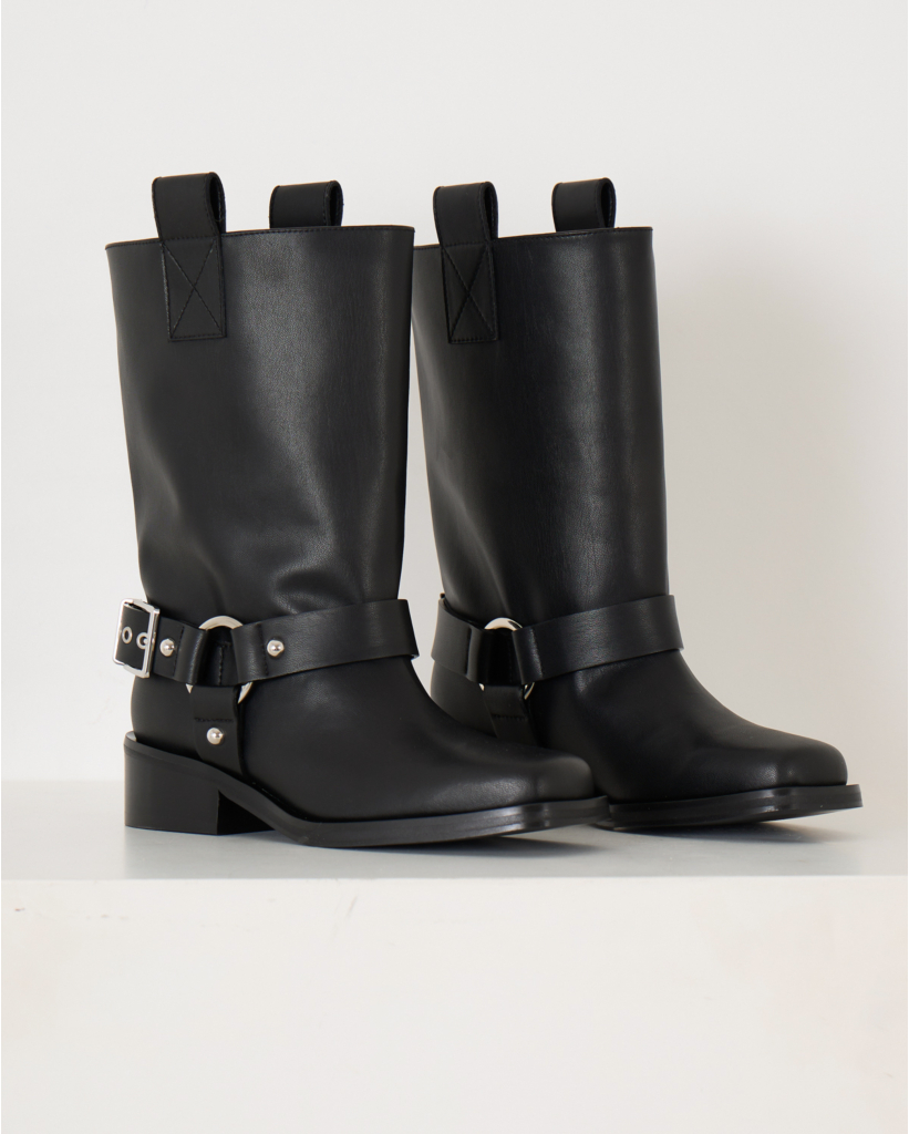 Biker Boots Black