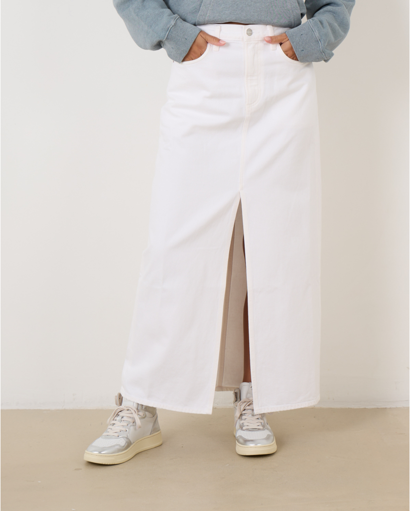 Leif Denim Maxi Rok Milkshake
