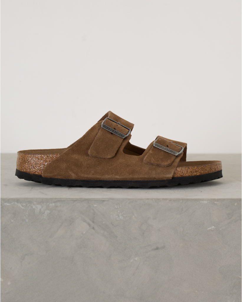 Arizona Soft Foedbed Sandalen Dark Tea Tonal
