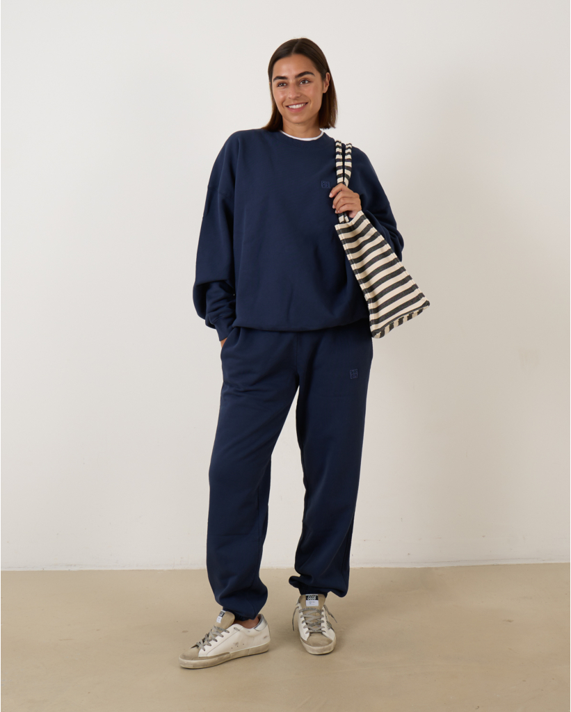 Miles Sweatshirt Dark Blue