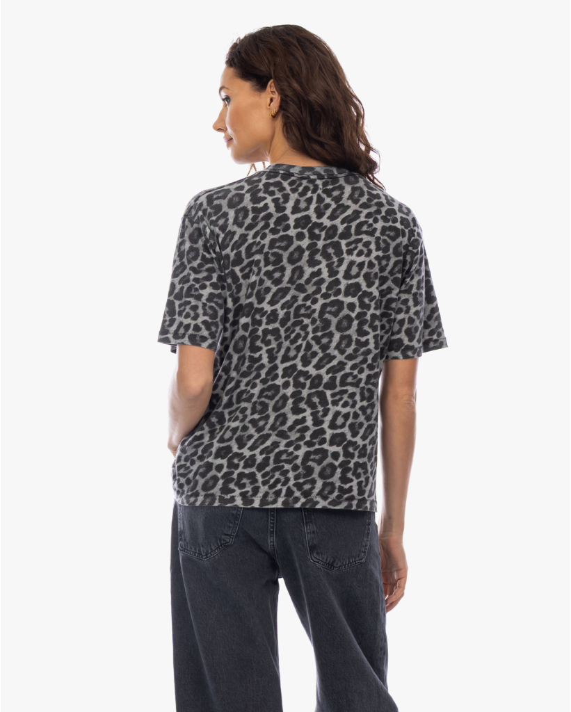 Cohen shirt leopard print grijs