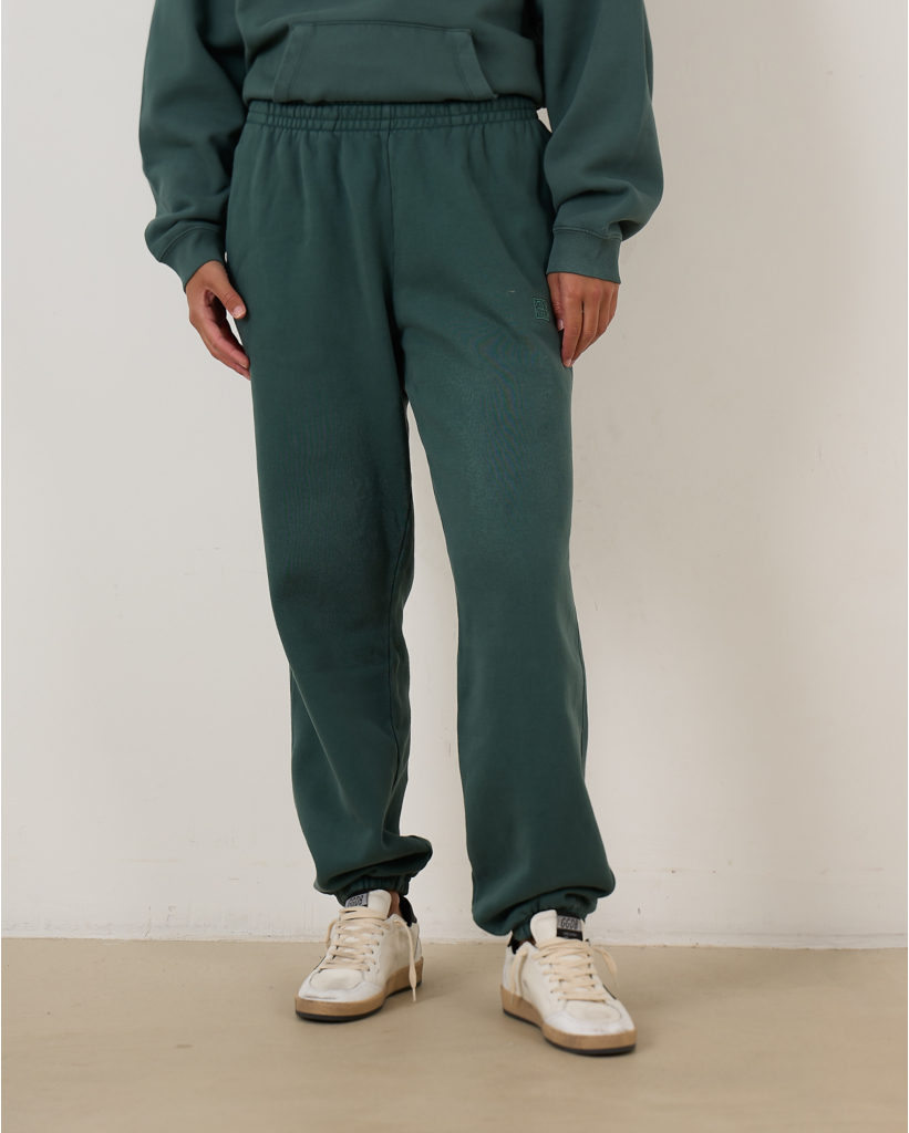 Karter Jogger Framed Monogram Groen