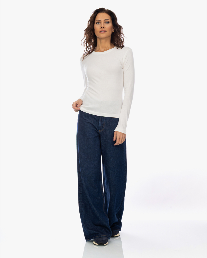 Rib Longsleeve Off-white