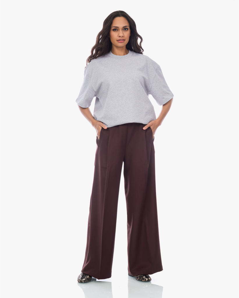 George Oversized Tee Grijs