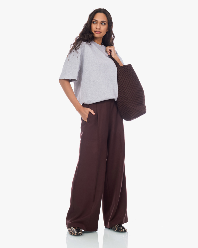 George Oversized Tee Grijs