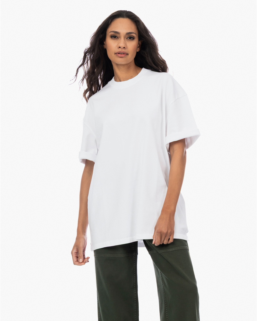 George Oversized Tee Wit