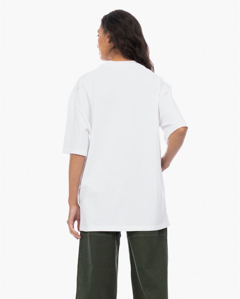 George Oversized Tee Wit