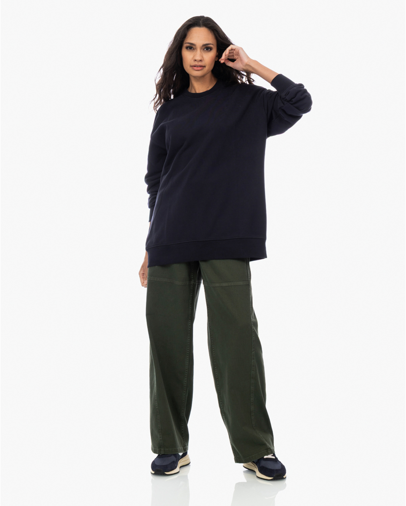 Harper Oversized Sweater Navy