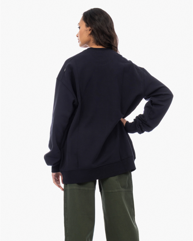 Harper Oversized Sweater Navy