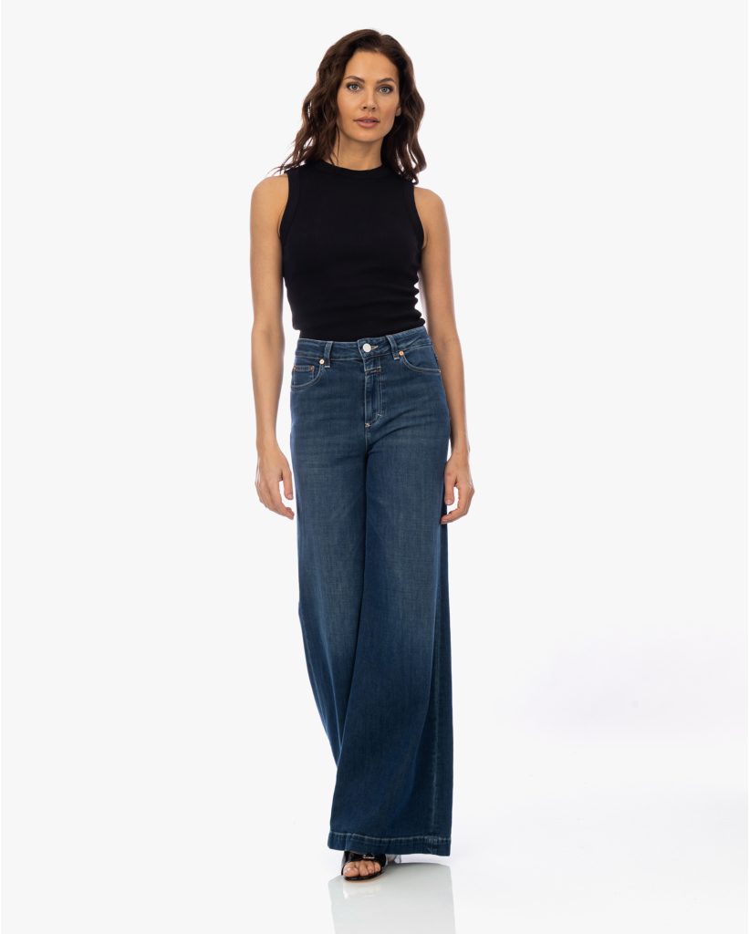 Khloe Ribbed Tanktop Zwart