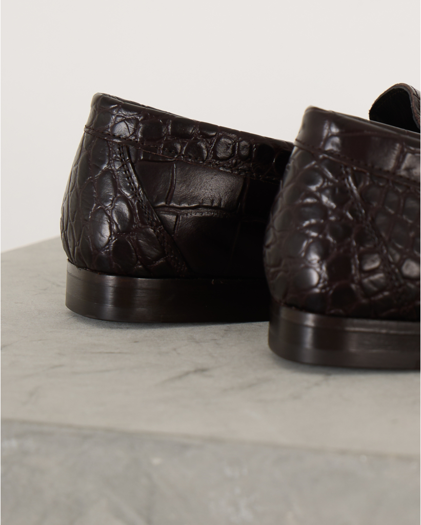 Penny Loafer Wrinkle Cacao