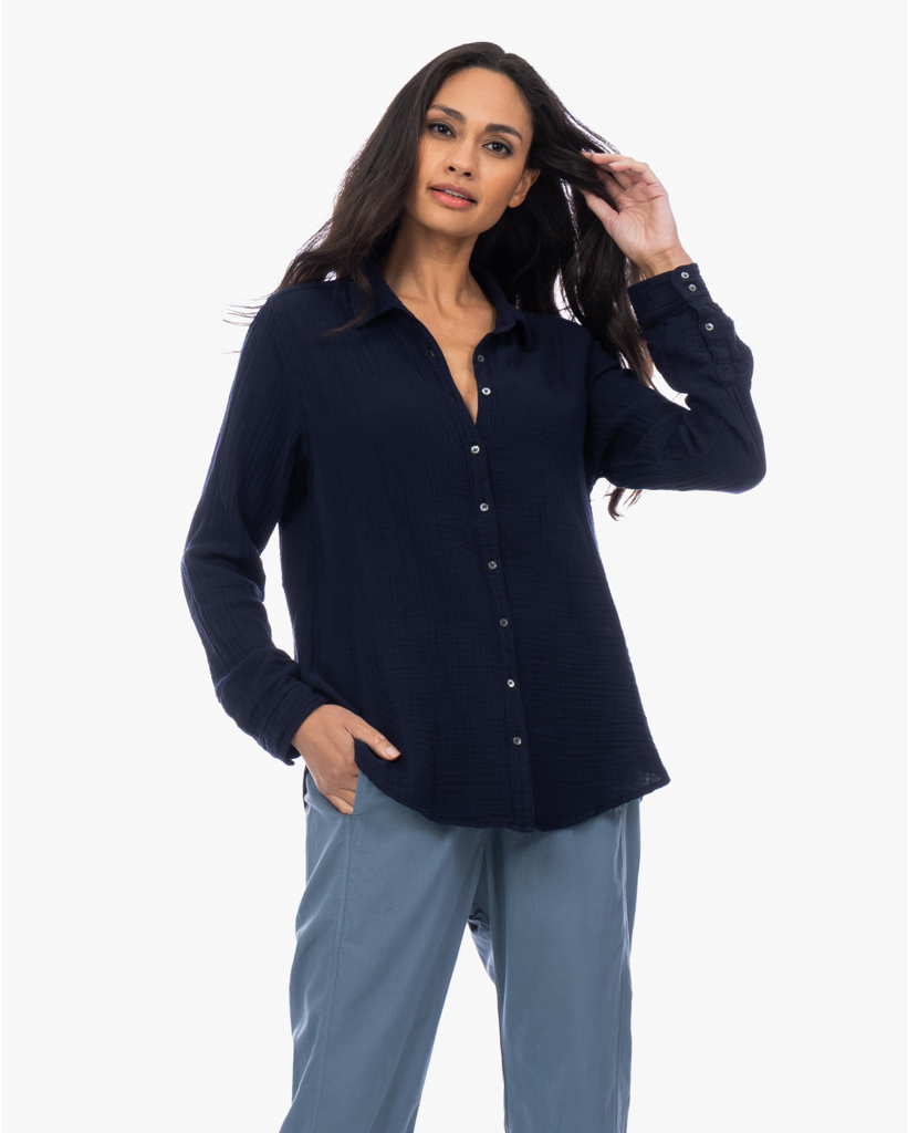 Scout Shirt Blouse Navy