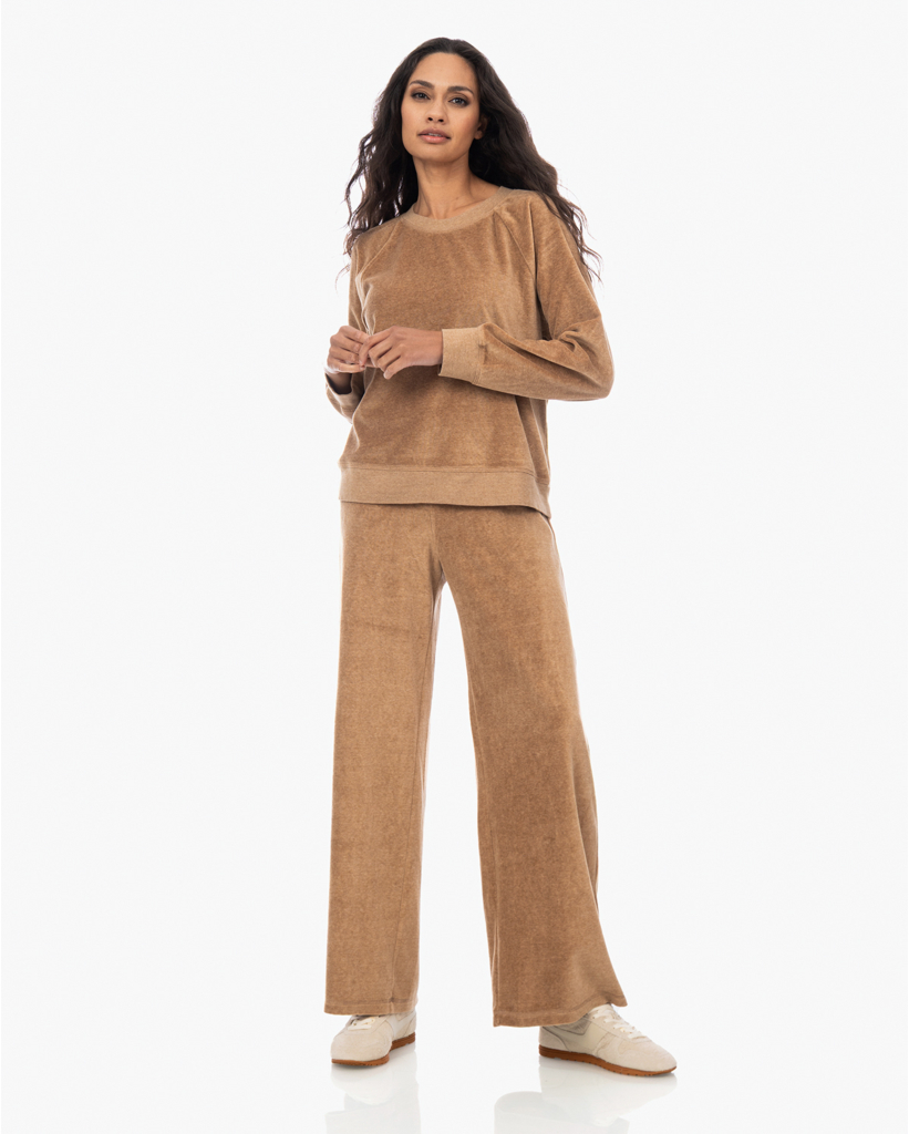 Manon Sweatpants met Elastische Band Bruin