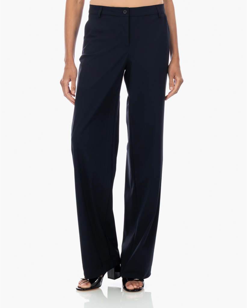 Daryo Heavy Travel High Waist Pantalon Zwartblauw