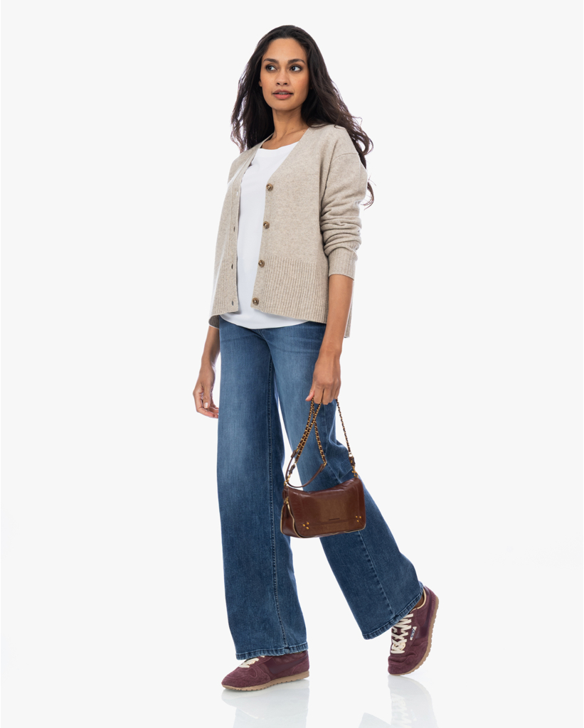 Fukiko Travel Jersey Korte Mouwen Wit