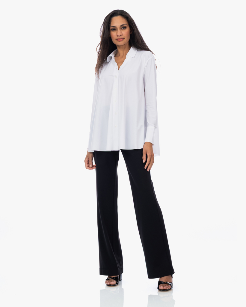 Milly Travel Jersey Blouse Wit