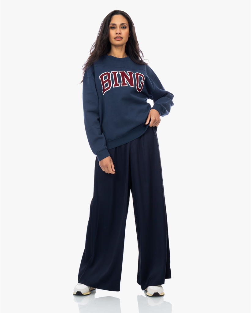 Bing Crewneck Sweater Blauw