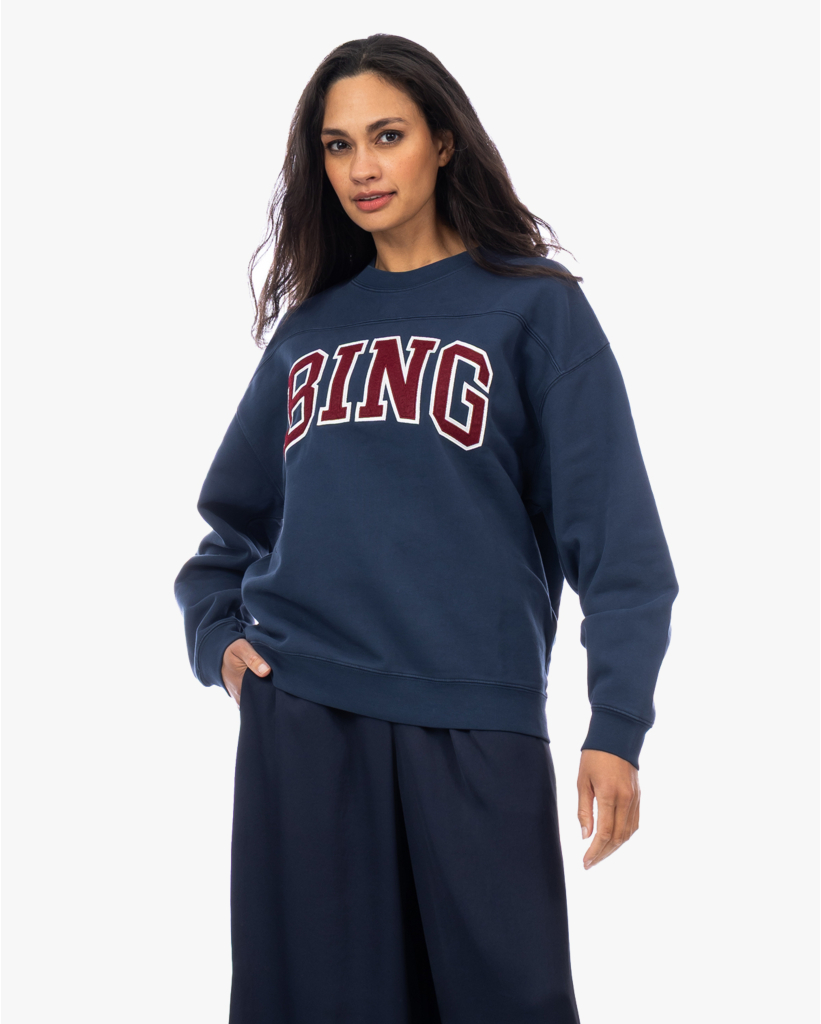 Bing Crewneck Sweater Blauw