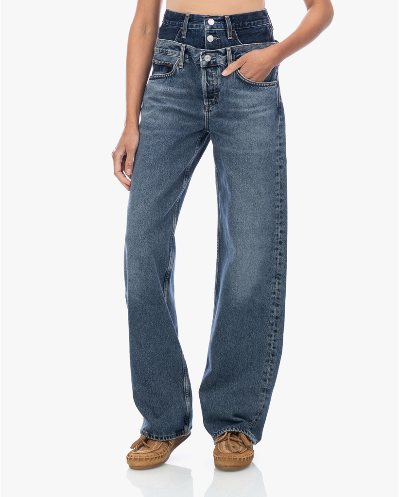 Elson Double Waistband Jeans Pendulum Portrait