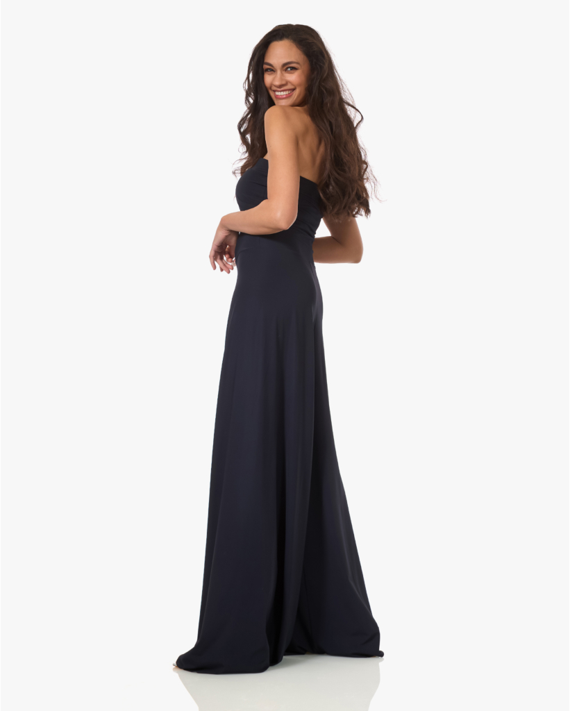 Jumpy Light Travel Jersey Jumpsuit Zwartblauw