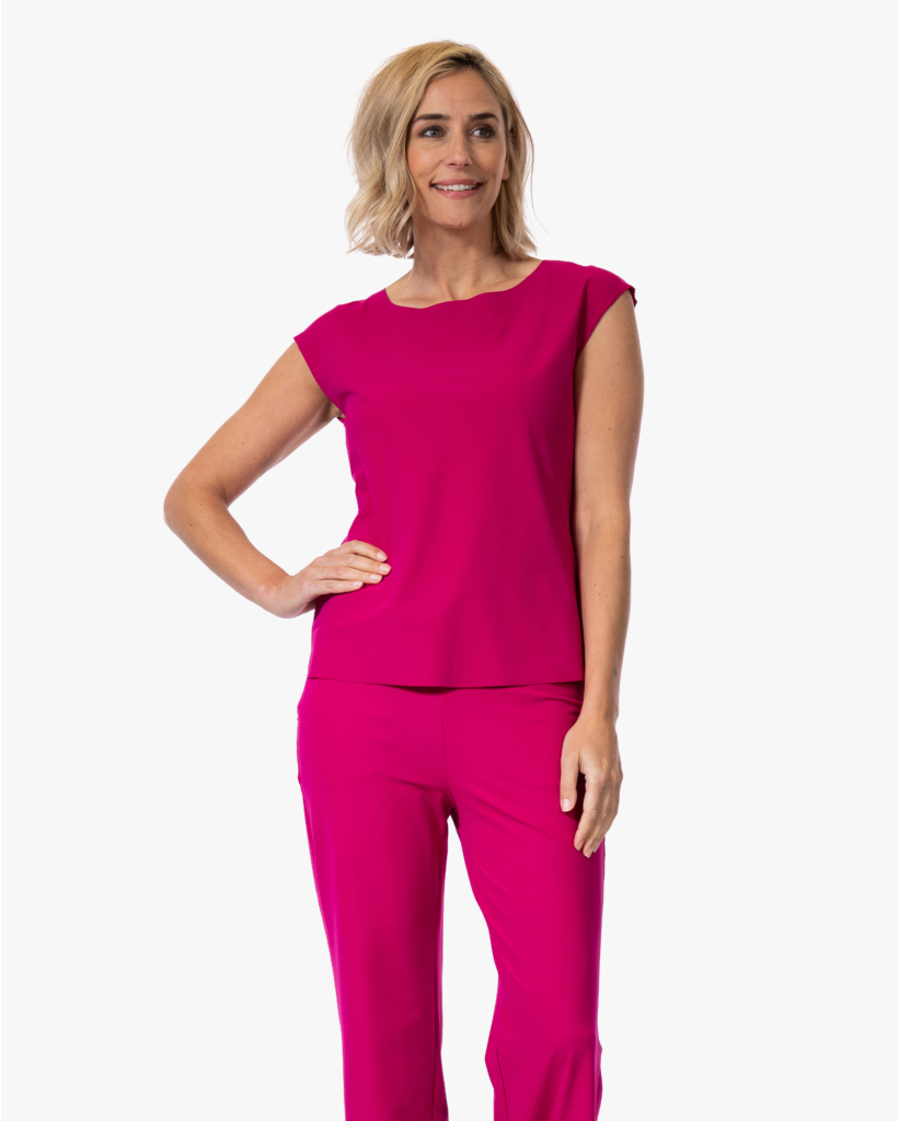 Fuuki Travel Jersey Top Rose Sorbet